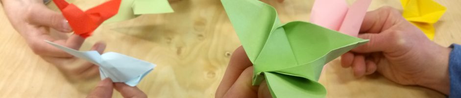 Motyle origami