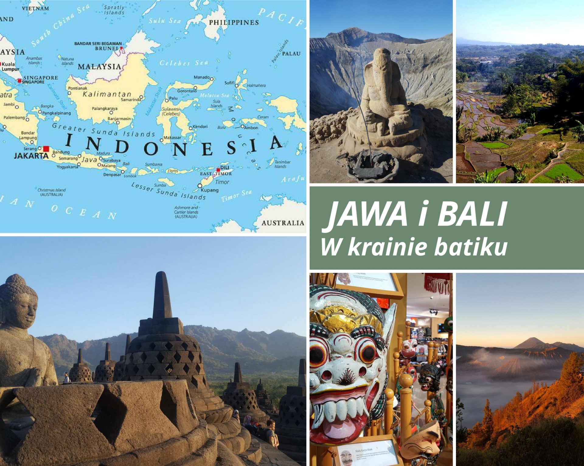 Bali i Jawa – w krainie batiku